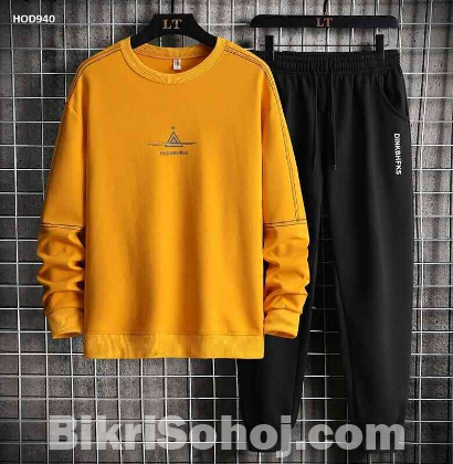 High Quality Comfortable Full Sleeve T-Shirt with Trouser